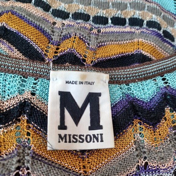 Missoni Set Skirt and Top Classic Multi Stripe Womens US 10 - Picture 4 of 16